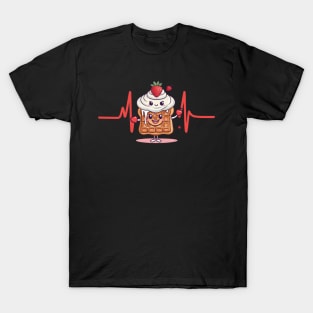 Waffle Heartbeat adorable T-Shirt